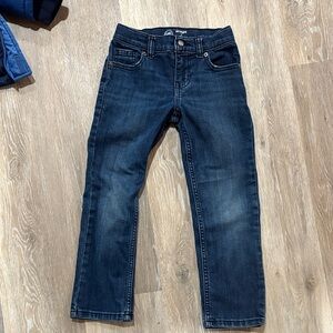 Wonder Nation Men's Straight Dark Blue Jeans